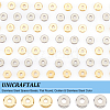 Unicraftale 120Pcs 2 Colors 304 Stainless Steel Spacer Beads STAS-UN0052-32-5