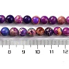 Dyed Natural Regalite/Imperial Jasper/Sea Sediment Jasper Beads Strands G-B124-C02-09-3