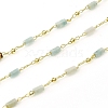 3.28 Feet Handmade Natural Amazonite Beaded Chains X-CHC-E021-01C-1