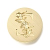 Wax Seal Brass Stamp Heads AJEW-D301-02G-Z-1