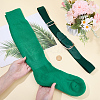 1 Pair Polycotton Solid Color Football Socks AJEW-CL0001-33D-3