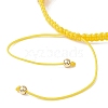Glass Braided Beaded Bracelets BJEW-MZ00304-01-4