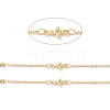 Clear Cubic Zirconia Cross Link Chains CHC-G016-06G-2