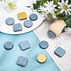 CHGCRAFT 24Pcs 2 Styles Self Adhesive Plastic Furniture Sliders FIND-CA0001-92-4