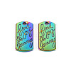 Rainbow Color Alloy Pendants PALLOY-S180-230-NR-2