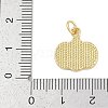 Brass Enamel Pendants KK-Q028-53G-3