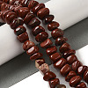 Natural Red Jasper Beads Strands G-B078-D05-03-2