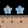 Dyed & Heated Glass Bead Caps GLAA-Z019-02L-3