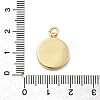 Brass Enamel Pendants KK-P338-35B-G-3