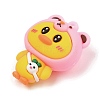 Cartoon Duckling Plastic Pendants FIND-R100-03C-2