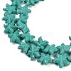 Synthetic Coral Dyed Carved Beads Strands CORA-K009-06C-04-2