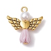 Angel Resin & Acrylic Pendants PALLOY-JF02565-04S-1