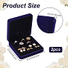 Velvet Jewelry Box VBOX-WH0012-03B-2