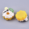 Resin Pendants RESI-T043-05-3