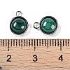 Natural Malachite Pendants G-K372-03P-10-3