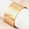 316L Surgical Stainless Steel Cuff Bangles BJEW-D454-01D-G-1