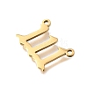 304 Stainless Steel Pendants STAS-D382-04A-G-2