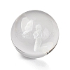 Religious Element Glass Crystal Ball Crystal Ball without Wood Stand PW-WG7CA34-13-2