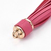 Imitation Leather Tassel Big Pendants Decorations X-AJEW-WH0050-A08-2