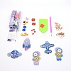 DIY Universe Series Diamond Painting Keychains Kits DIY-WH0259-11-1