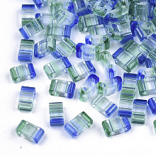 2-Hole Glass Seed Beads SEED-S023-38B-06