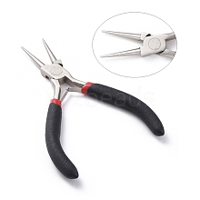 5 inch Carbon Steel Rustless Round Nose Pliers for Jewelry Making Supplies P035Y-1