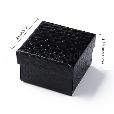 Square Cardboard Ring Boxes CBOX-S020-03-1