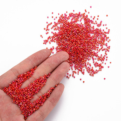 Glass Cylinder Beads SEED-S047-M-001-1