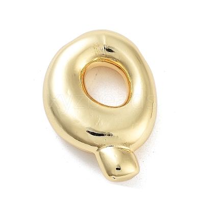 Rack Plating Brass Pendants KK-R158-17Q-G-1