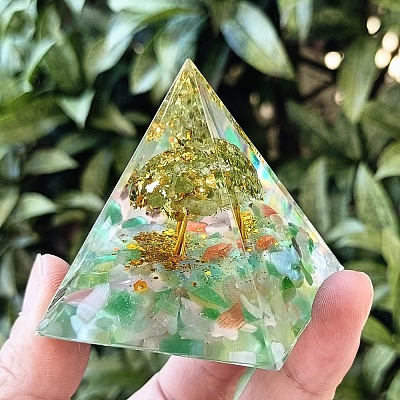 Orgonite Pyramid Resin Energy Generators PW-WGE81C6-01-1
