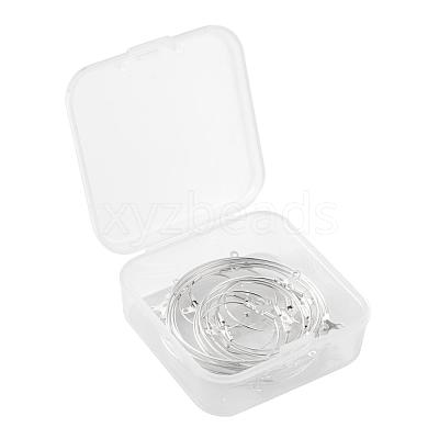 20Pcs 5 Size 304 Stainless Steel Pendants STAS-LS0001-12S-1
