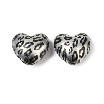 Printed Acrylic Beads PACR-P005-02A-1