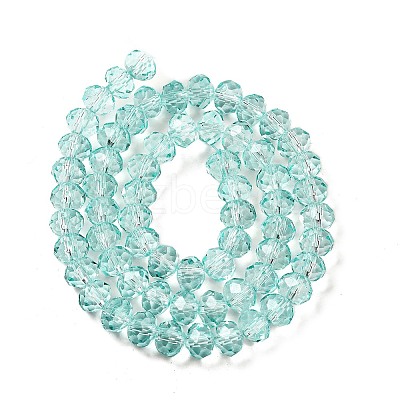 Transparent Baking Paint Glass Beads X1-DGLA-A034-T8mm-D01-1