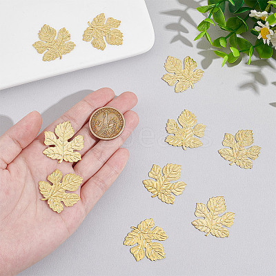 Brass Cabochons KK-WH0079-107G-1