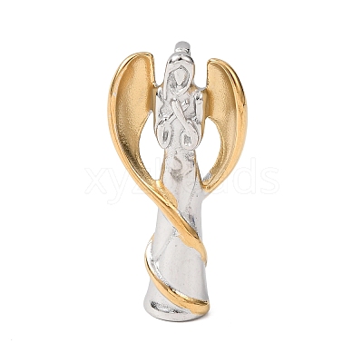 304 Stainless Steel Pendants STAS-G385-09GP-1