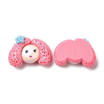 Opaque Resin Cabochons CRES-M017-02G-1
