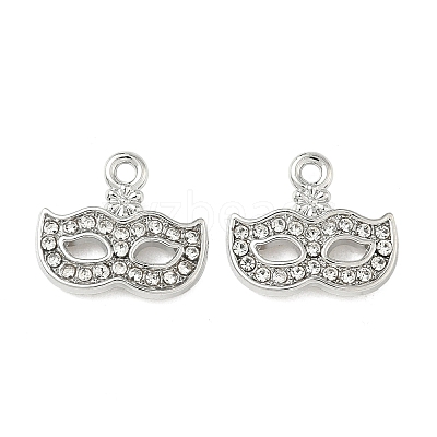 Alloy Rhinestone Pendants ENAM-I073-04P-02-1