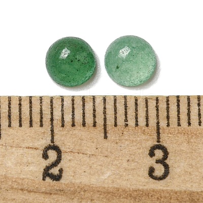 Natural Green Aventurine Cabochons G-Q173-01B-10-1