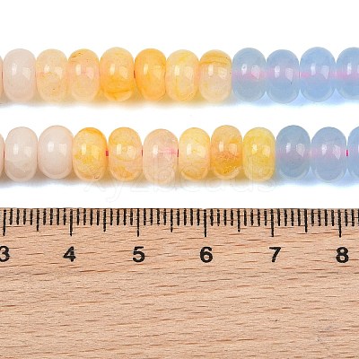 Natural White Jade Beads Strands G-NH0006-A15-01-1