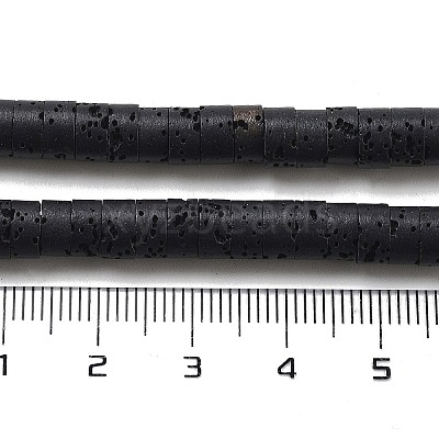 Natural Lava Rock Dyed Beads Strands G-K375-G07-01-1