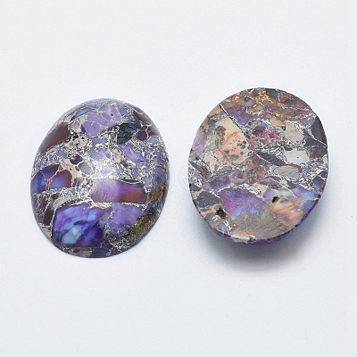Regalite/Imperial Jasper/Sea Sediment Jasper Cabochons G-E464-42I-1