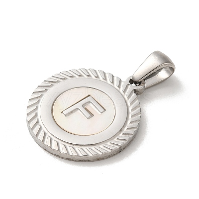 304 Stainless Steel Pendants STAS-I204-F-P-1