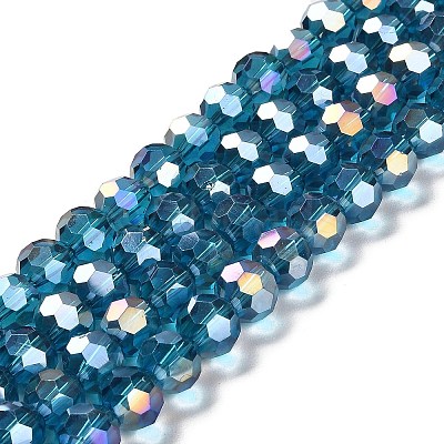 Transparent Glass Beads EGLA-A035-T10mm-B12-1