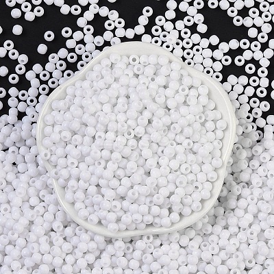 Opaque Acrylic Beads SACR-A007-01A-17-1