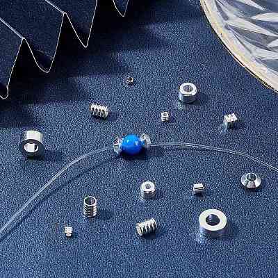 60Pcs 10 Style Brass Beads KK-SC0002-62-1