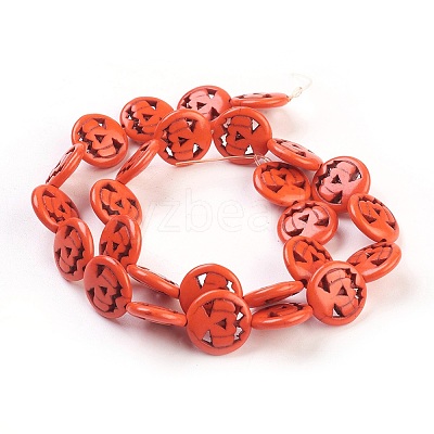 Synthetic Turquoise Beads Strands LS-TURQ-G115-15mm-08-1