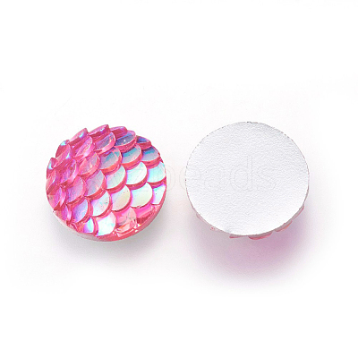 Resin Cabochons X-CRES-Q191-HA023-6-1