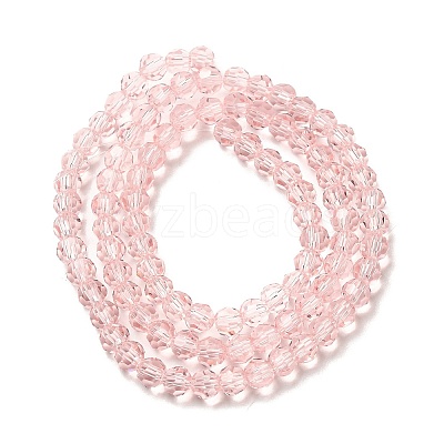 Transparent Glass Beads Strands EGLA-A035-T4mm-D20-1