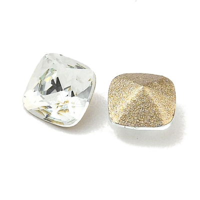 Glass Rhinestone Cabochons RGLA-L029-14B-161-1