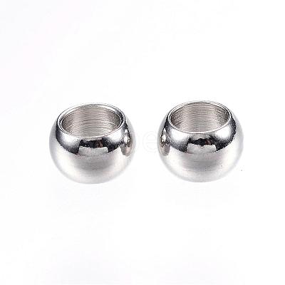 Tarnish Resistant 201 Stainless Steel Beads STAS-D448-065P-1